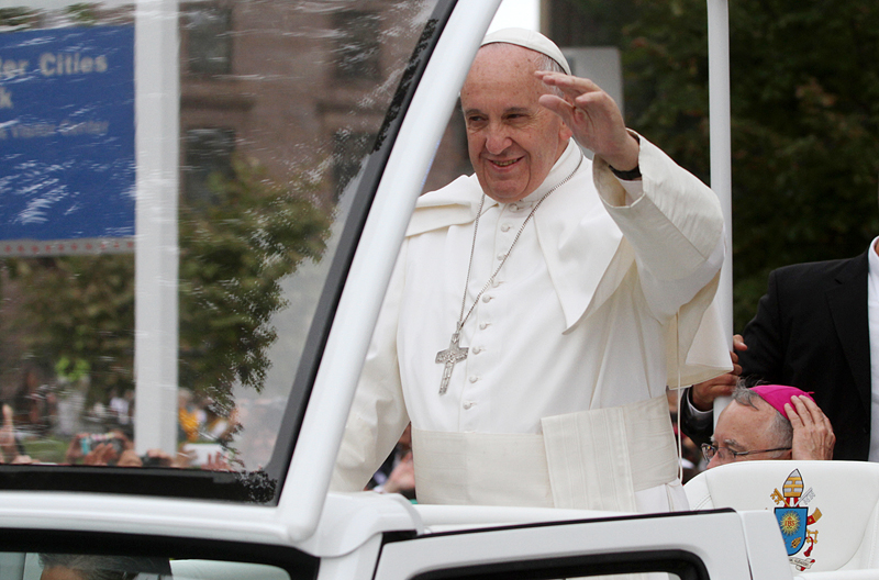 Pope visits Philadelphia